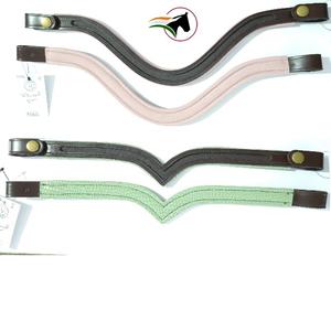 Haute qualité personnalisable anglais course de chevaux licou vide canal bride sourcil bande pour les cavaliers indiens - Product Image 3