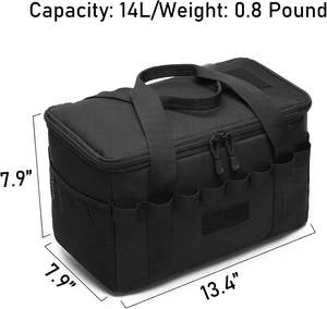 Bolsa de Almacenamiento Táctica para Camping de 14L, Bolsa de Transporte Táctica, Organizador de Utensilios de Cocina para Camping, Organizador de Maletero, Compatible con OEM/ODM, MOQ 2 - Product Image 3