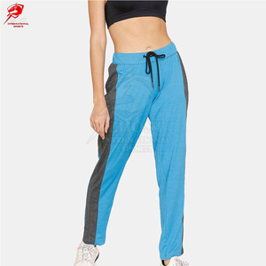 <b>Men's</b> Color Block Canvas Jogger <b>Pants</b> 100% Cotton Lightweight Elastic Waist Drawstring Casual Trousers for Yoga <b>Lounge</b> Wear - Product Image 5