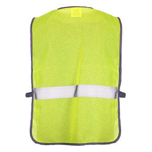 Vêtement de travail haute visibilité, veste de sécurité sans manches avec bande réfléchissante pour les travailleurs du bâtiment et les travailleurs en extérieur - Product Image 4