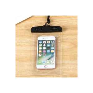 Pochette étanche universelle en silicone vert pour téléphone portable, idéale pour la natation et la plongée - Product Image 5