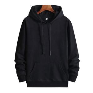 เสื้อฮู้ดผ้าฝ้ายสำหรับผู้ชายผ้า100% สำหรับฤดูหนาวโลโก้ตามสั่ง - Product Image 1