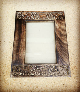 Grands cadres photo en bois cadres photo en bois massif pour affichage de table ou mural d'Inde - Product Image 4