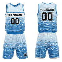 Uniforme de Baloncesto Unisex Personalizado OEM de Alta Calidad, Talla Grande, 100% Poliéster, Absorbente de Humedad, Antibacterial, Transpirable y de Secado Rápido