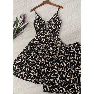 Vestido veraniego de noche de mezcla de poliéster transpirable y elegante - Product Image 6