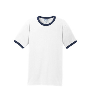 Camiseta Ringer 50/50 de Port & Company para hombre, camiseta Ringer de algodón - Product Image 2