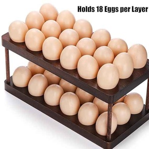 ที่ใส่ไข่ที่สวยงามและใช้งานได้ถาดไม้สำหรับเก็บอุปกรณ์ไข่บนเคาน์เตอร์ - Product Image 6