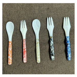 Cadeau de luxe en nacre fait main avec cuillère en coquillage de qualité supérieure - Product Image 1