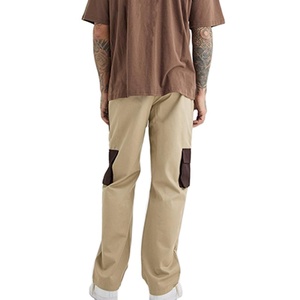 กางเกงคาร์โก้ผู้ชายสีสันตามสั่ง คุณภาพสูง ขายดี แฟชั่นสตรีทแวร์ ราคาโรงงาน ขายส่ง สำหรับฤดูร้อน มีกระเป๋าข้าง - Product Image 5