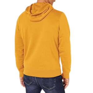 Hot Sale Men's 100% Cotton Pullover Sweatshirt Loose Fitting Thick Hoodie with Custom Logo Knitted French Terry Hoodie - Product Image 3