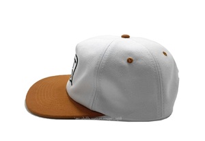 Gorra de algodón en blanco con logotipo bordado personalizado, gorra Snapback de alta calidad, ala plana, sombrero de 5 paneles, gorra de Camping Hip Hop, Gorras de fábrica - Product Image 3