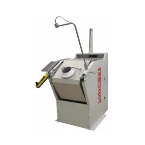 Professional Tilting Induction Furnace - 200kg Gold 95kg Brass 50kg Steel - 400V Suited for Precise Melting in Industrial Uses