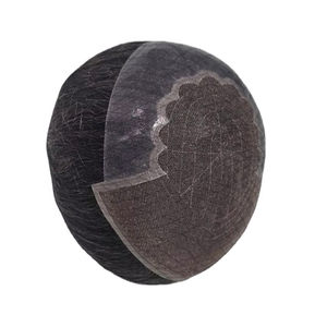 Perruque en cheveux humains Remy Taz Hair BD THB 2025 pour homme, vague corporelle, densité 150%, dentelle frontale, texture droite, cheveux chinois - Product Image 3