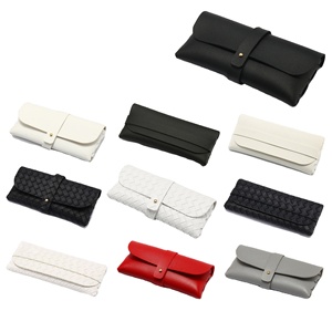 Nouveau Style OEM été nouveau épais Semi-dur <span class=keywords><strong>étui</strong></span> <span class=keywords><strong>à</strong></span> <span class=keywords><strong>lunettes</strong></span> hommes et femmes mode Portable Simple <span class=keywords><strong>lunettes</strong></span> de soleil sac de rangement - Product Image 1