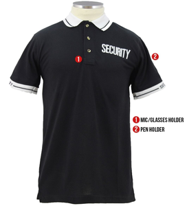 POLO DE SÉCURITÉ TACTIQUE EN POLYCOTON DE PREMIÈRE CLASSE/UNIFORME GOURDE DE SÉCURITÉ EN GROS - Product Image 2