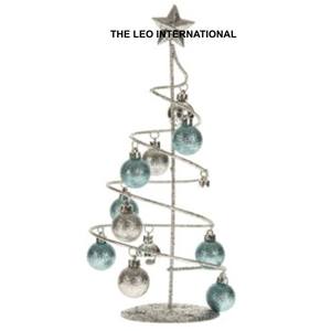 Présentoir de Noël fini noir en forme d'arbre en métal de fer Style fantaisie présentoir de la plus haute qualité de vente chaude - Product Image 6