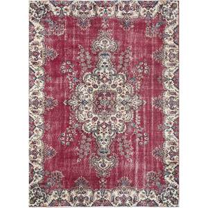 Alfombra de Lana Anudada a Mano de Gran Tamaño, Diseño de Medallón Rojo y Naranja, para Hogar y Sala de Estar, Alfombra Rectangular para Pasillo -Pae-2375 - Product Image 1