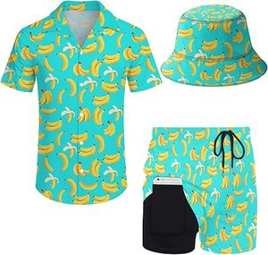 Ensemble short et t-shirt homme style peinture paysagère chinoise, sport décontracté, été, en soie glacée fine, tendance, manches courtes - Product Image 4