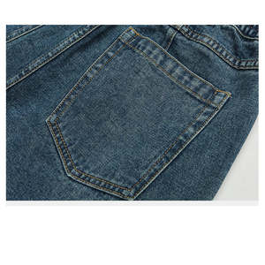 Jeans Personalizados Estilo Hip Hop para Hombre, Desgastados, Rectos, Holgados, Vintage, de Alta Calidad - Product Image 3