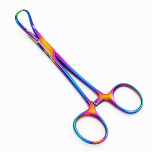 Pinzas para Toallas Backhaus de Acero Inoxidable de Alta Calidad, Uso Dental Profesional Manual, Agarre Ergonómico, Personalizables, ARISTON - Product Image 1