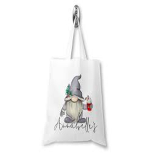 Venta al por mayor de lana fina de punto personalizado para el hogar niños caramelo regalo rojo letra Navidad bolso de mano EAU - Product Image 4