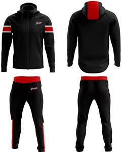 Survêtements professionnels 100% coton de haute qualité pour hommes vêtements de sport d'hiver chauds pour l'entraînement de gymnastique confortable et confortable - Product Image 1