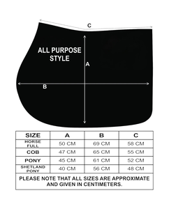 <b>Equestrian</b> Horse Black Saddle Pad Matching Bonnets Stylish Cotton Fabric Polycotton All-Purpose Saddle pad - Product Image 6