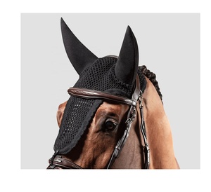 Ear Bonnet Wholesale Products Equestrian Horse <b>Fly</b> Veil Equipment for Horse with Add Your Own logo - Product Image 1