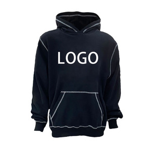Sudadera con capucha personalizada OEM 100% algodón estilo de invierno informal bordado con estampado de logotipo disponible opciones de tela de varios colores para pedidos al por mayor - Product Image 1