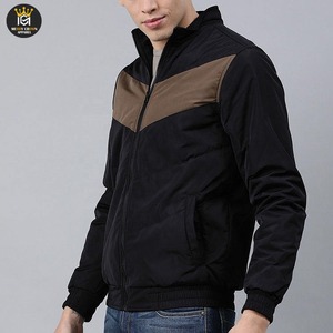 Chaqueta Bomber con Cuello Alto para Hombre, Personalizada con Logotipo, de Alta Calidad, Cómoda para Invierno, Múltiples Colores, Logotipo Frontal - Product Image 2
