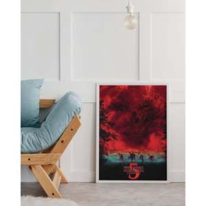 Modern Style Stranger Things 5 <b>Poster</b> Vecna Sky Design Made of Paper for Wall Usage - Product Image 6