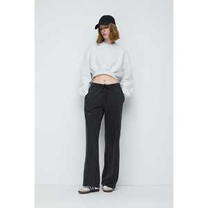 <b>Charcoal</b> Wide Leg Outdoor <b>Jogger</b> Sweatpants - Product Image 2