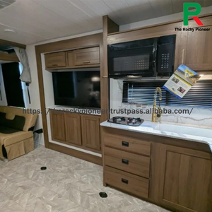 OBM en China: Remolque de Viaje para Campamento RV 2025, Transportador de Juguetes, Aleación de Aluminio Gris con Capacidad para Dormir - Product Image 4