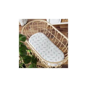 Fournisseur indien Top qualité 100% coton personnalisé bébé berceau feuille doux dessin animé Floral bébé berceau feuille à vendre - Product Image 6