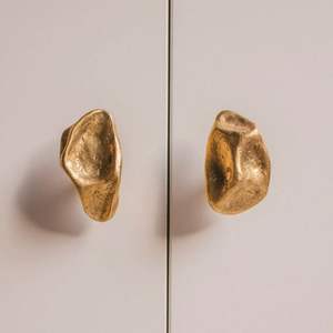 Perilla de Latón para Cajón de Mueble, Perillas de Cobre Antiguas para Armario, Dormitorio, Cómoda y Cajón - Product Image 6