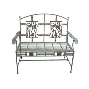 Banco de jardín Industrial de hierro portátil duradero, muebles de exterior versátiles para patio, entrada de Hotel, apartamento, adición elegante - Product Image 2