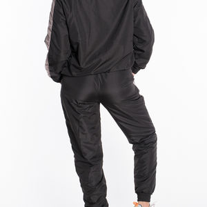 Conjunto de Chaqueta Cortavientos Impermeable Personalizable para Hombre, Diseño Sólido de Dos Piezas, 100% Algodón para Invierno, Precio Económico - Product Image 5