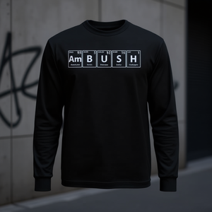 Camiseta de manga larga con elementos de la tabla periódica de Ambush, talla unisex para adultos - Product Image 3