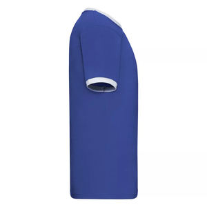 Camisetas azules suaves al por mayor para promociones de negocios Camiseta personalizada para hombres Perfecta para eventos y equipos a precio mayorista - Product Image 5