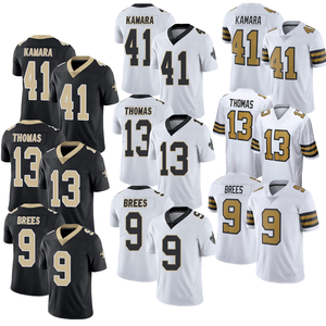 Camisetas de Fútbol Americano NF-L al por Mayor, 41 Kamara, 7 Hill, 12 Olavenfl, Bordadas y Cosidas, Camisetas Deportivas de los Saints, Tallas Grandes, Manga Corta - Product Image 1