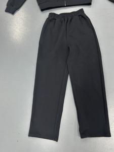 Ensemble sweat-shirt et pantalon de survêtement en jersey 100% coton coupe régulière pour homme, coupe régulière, automne - Product Image 3