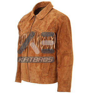 Stylish Winter Jacket For Outdoor Travel And Casual Wear <b>Highlighting</b> Men Suede Leather Jacket With Soft Warm Lining And Modern - Product Image 3