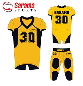 Fabricant et exportateur d'uniformes de football américain personnalisés avec design personnalisé, - Product Image 1