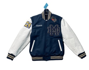 Lana Cuerpo Mangas de cuero Varsity chaquetas fabricante en Pakistán - Product Image 1