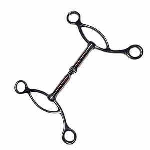 Nuevo Diseño de Alta Calidad, Bocado de Acero Inoxidable para Montar a Caballo, Transpirable, Profesional, para Salto Ecuestre Occidental, Power Hint - Product Image 2