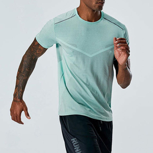 2025 Design Unique vente en gros hiver Sport entraînement course haut chemise hommes séchage rapide en plein air t-shirt décontracté - Product Image 6
