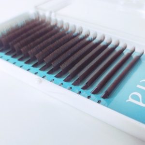 Elfa Ombre ต่อขนตาทำมือขนตาธรรมชาติเส้นใย HY lon D ผสม0.10 8-15 Ombre สีเขียว oem/odm สำหรับการส่งออก - Product Image 5