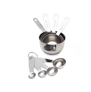 Fabrication en vrac Cuillère à mesurer en acier inoxydable Cuillère à mesurer Gadgets de cuisine Outils de cuisson Cuillère de cuisine en acier inoxydable - Product Image 1
