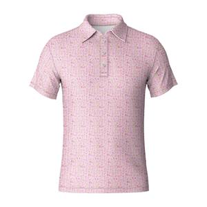 Polo de Golf Moderno Personalizado para Hombre, Manga Corta con Estampado Completo de Gráficos de Golf, Tela Ligera para Deportes al Aire Libre - Product Image 6