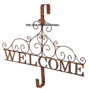 Colgador de Coronas de Metal con Forma de Corazón, Acabado Negro, Estilo Moderno, Decoración Navideña, Gran Venta, Colgador de Coronas de la Más Alta Calidad - Product Image 5